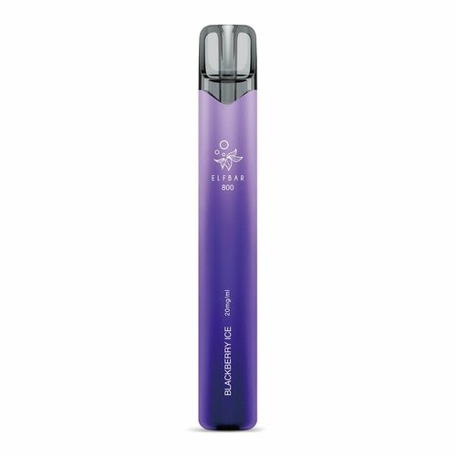 Elf Bar Elf Bar 800 - Blackberry Ice - Einweg E-Shisha - 800 Züge / Nikotin 20 mg