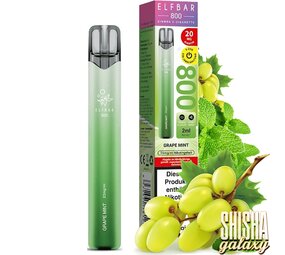 Elfbar Grape Mint - 800 Züge / Nikotin 20 mg Elfbar Grape Mint - 800 Züge / Nikotin 20 mg
