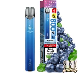 Elfbar Mad Blue - 800 Züge / Nikotin 20 mg Elfbar Mad Blue - 800 Züge / Nikotin 20 mg