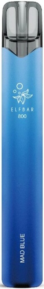 Elfbar Elfbar 800 -Mad Blue - 800 Züge / Nikotin 20 mg - Einweg E-Zigarette Elfbar Elfbar 800 -Mad Blue - 800 Züge / Nikotin 20 mg - Einweg E-Zigarette