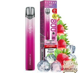 Elfbar Strawberry Ice - 800 Züge / Nikotin 20 mg Elfbar Strawberry Ice - 800 Züge / Nikotin 20 mg
