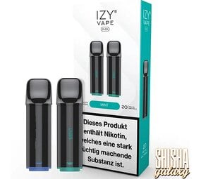 Izy Vape Click Mint - Liquid Pod - Nikotin 20 mg - 2er Pack Izy Vape Click Mint - Liquid Pod - Nikotin 20 mg - 2er Pack