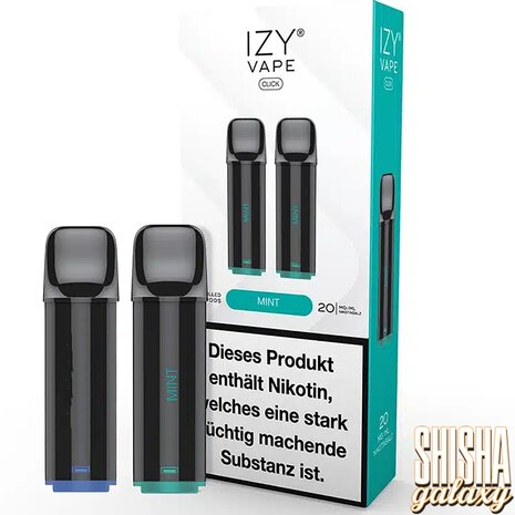 Izy Vape Click Izy Vape Click - Mint - Liquid Pod - 2 ml - Nikotin 20 mg - 2er Pack (4ml)