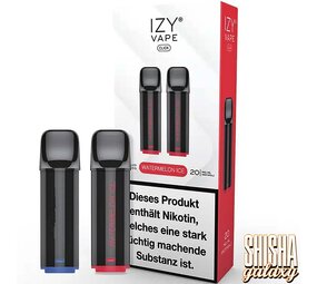 Izy Vape Click Watermelon Ice - Liquid Pod - Nikotin 20 mg - 2er Pack Izy Vape Click Watermelon Ice - Liquid Pod - Nikotin 20 mg - 2er Pack