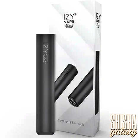 Izy Vape Click Izy Vape Click - Pod Kit - Akku 500 mAh - Black Matt - E-Zigarette Izy Vape Click Izy Vape Click - Pod Kit - Akku 500 mAh - Black Matt - E-Zigarette