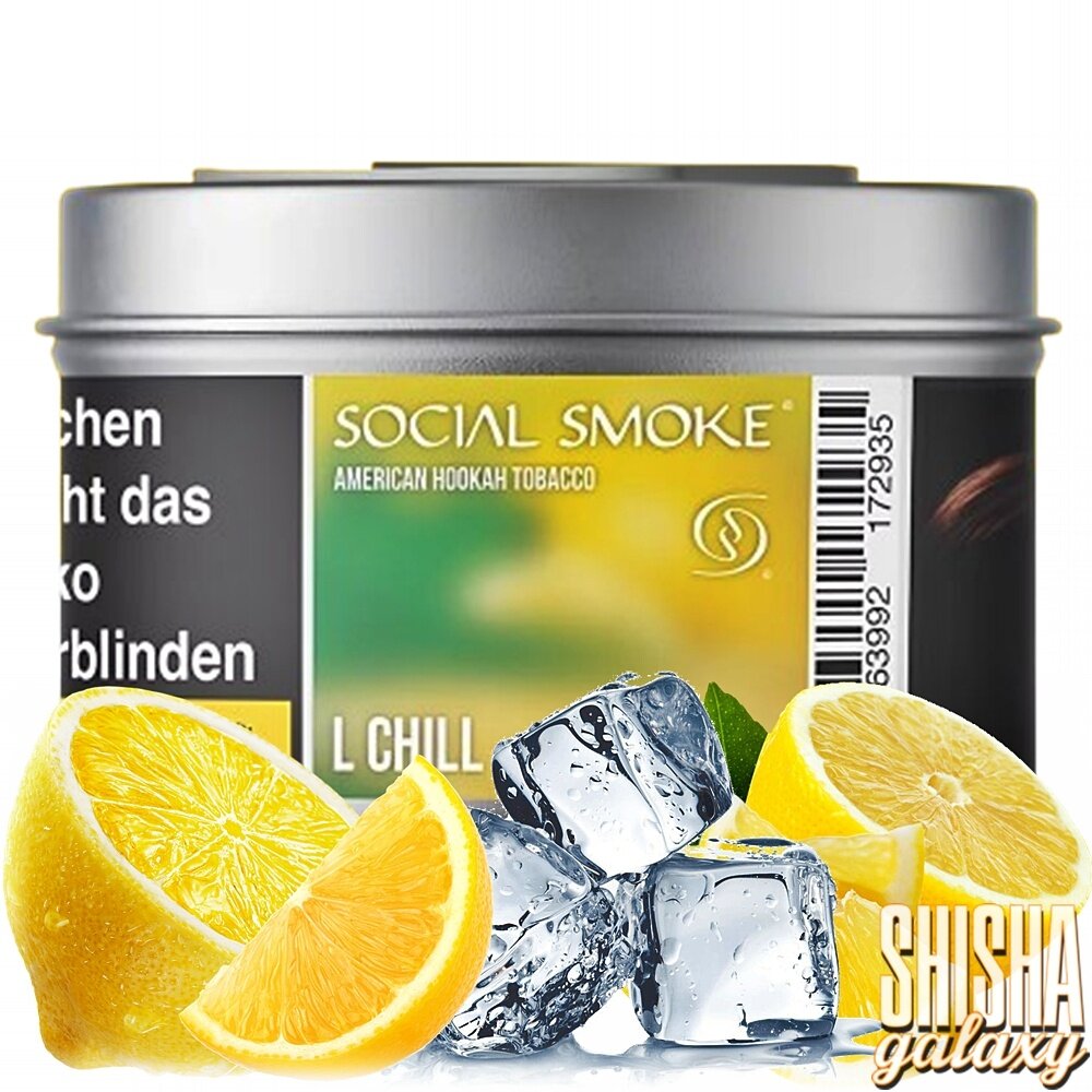 Social Smoke Social Smoke Tobacco - L Chill (200g) - Shisha Tabak Social Smoke Social Smoke Tobacco - L Chill (200g) - Shisha Tabak