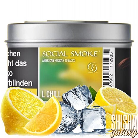 Social Smoke Social Smoke Tobacco - L Chill (200g) - Shisha Tabak Social Smoke Social Smoke Tobacco - L Chill (200g) - Shisha Tabak