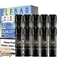 ELFA -  Blackberry Lemon - Liquid Pod - Nikotin 20 mg - 10er Pack