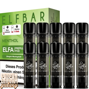 Elf Bar ELFA - Menthol - Liquid Pod - Nikotin 20 mg - 10er Pack