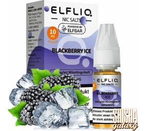 Elfliq Blackberry Ice - E-Liquid - Nikotin 10 mg/ml Elfliq Blackberry Ice - E-Liquid - Nikotin 10 mg/ml