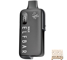 Elfbar Elfbar MAX - Basisgerät - Akku 650 mAh - Black Elfbar Elfbar MAX - Basisgerät - Akku 650 mAh - Black