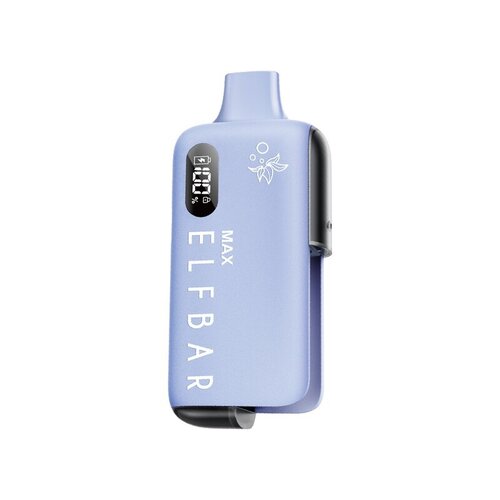 Elf Bar Elfbar MAX - Basisgerät - Akku 650 mAh - Blue (Wiederaufladbare Mehrweg E-Zigarette)