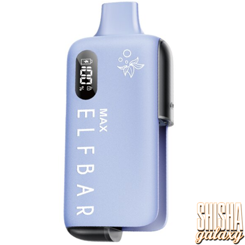 Elf Bar Elfbar MAX - Basisgerät - Akku 650 mAh - Blue Elf Bar Elfbar MAX - Basisgerät - Akku 650 mAh - Blue