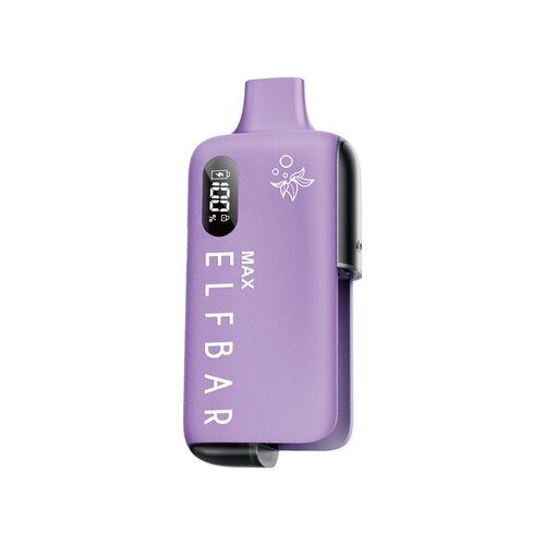 Elf Bar Elfbar MAX - Basisgerät - Akku 650 mAh - Purple (Wiederaufladbare Mehrweg E-Zigarette)