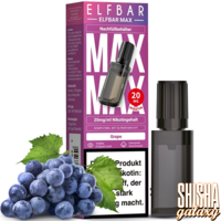 Elfbar MAX - Grape - Liquid Container Pod - Nikotin 20 mg