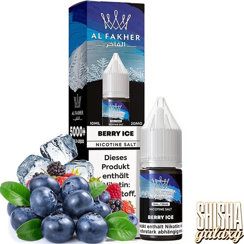 Al Fakher Berry Ice - Liquid - Nikotin 20 mg/ml Al Fakher Berry Ice - Liquid - Nikotin 20 mg/ml