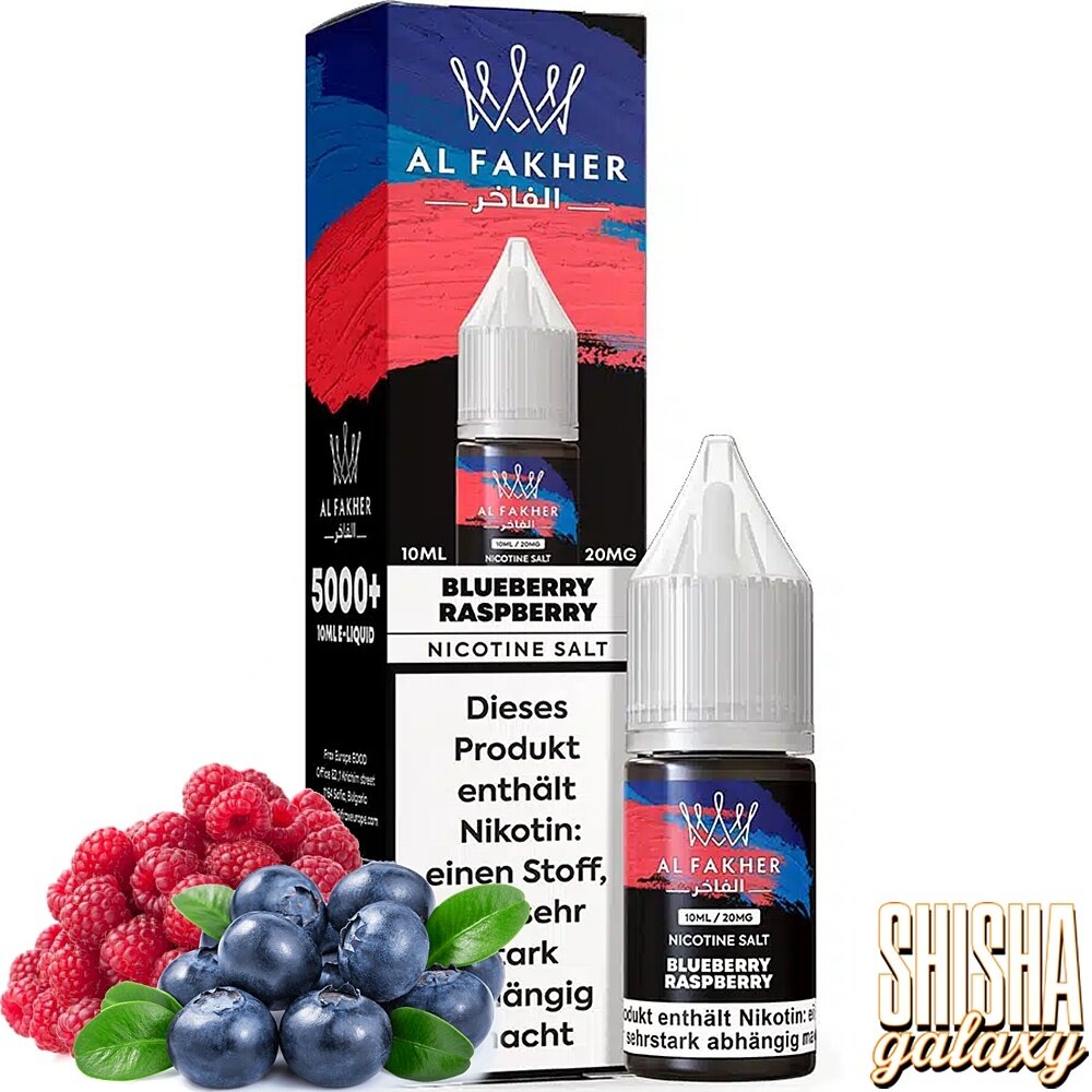Al Fakher Al Fakher - Blueberry Raspberry - E-Liquid - Nikotin 20 mg/ml