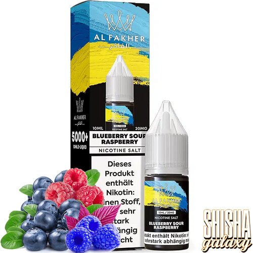 Al Fakher Blueberry Sour Raspberry - Liquid - Nikotin 20 mg/ml Al Fakher Blueberry Sour Raspberry - Liquid - Nikotin 20 mg/ml