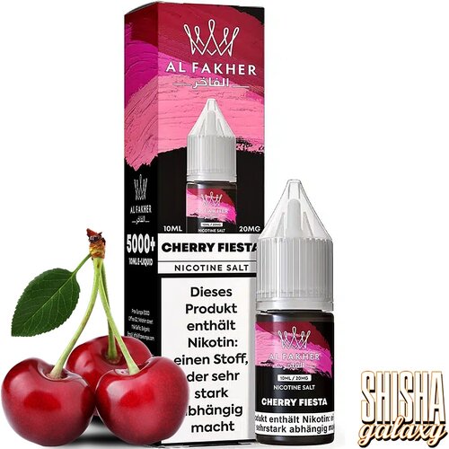 Al Fakher Cherry Fiesta - Liquid - Nikotin 20 mg/ml Al Fakher Cherry Fiesta - Liquid - Nikotin 20 mg/ml