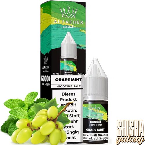 Al Fakher Grape Mint - Liquid - Nikotin 20 mg/ml Al Fakher Grape Mint - Liquid - Nikotin 20 mg/ml