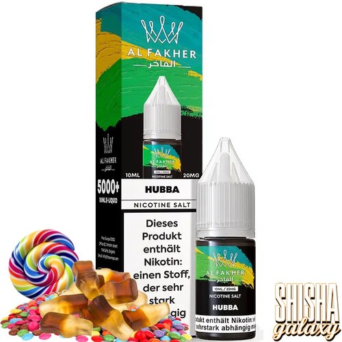 Al Fakher Hubba - Liquid - Nikotin 20 mg/ml Al Fakher Hubba - Liquid - Nikotin 20 mg/ml