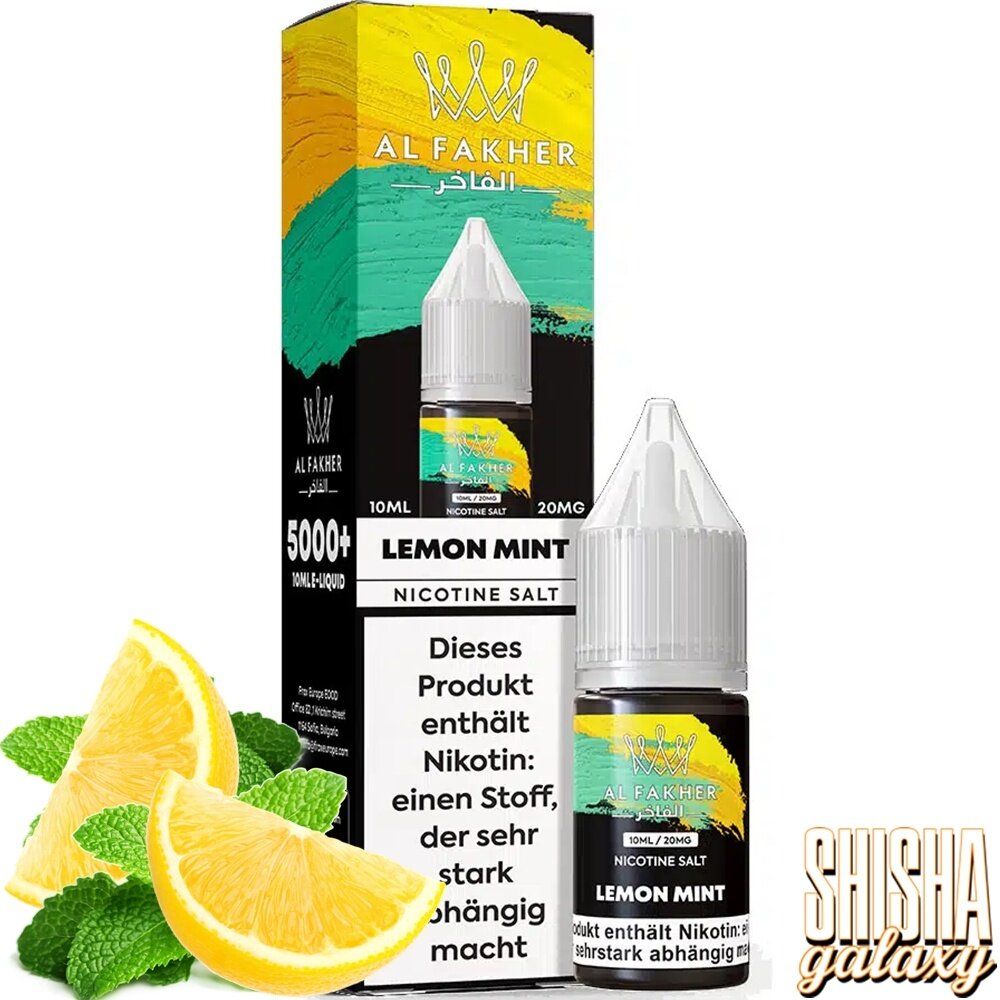 Al Fakher Al Fakher - Lemon Mint - E-Liquid - Nikotin 20 mg/ml
