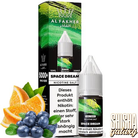 Al Fakher Al Fakher - Space Dream - E-Liquid - Nikotin 20 mg/ml Al Fakher Al Fakher - Space Dream - E-Liquid - Nikotin 20 mg/ml