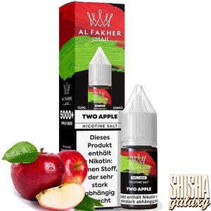Al Fakher Two Apple - E-Liquid - Nikotin 20 mg/ml Al Fakher Two Apple - E-Liquid - Nikotin 20 mg/ml