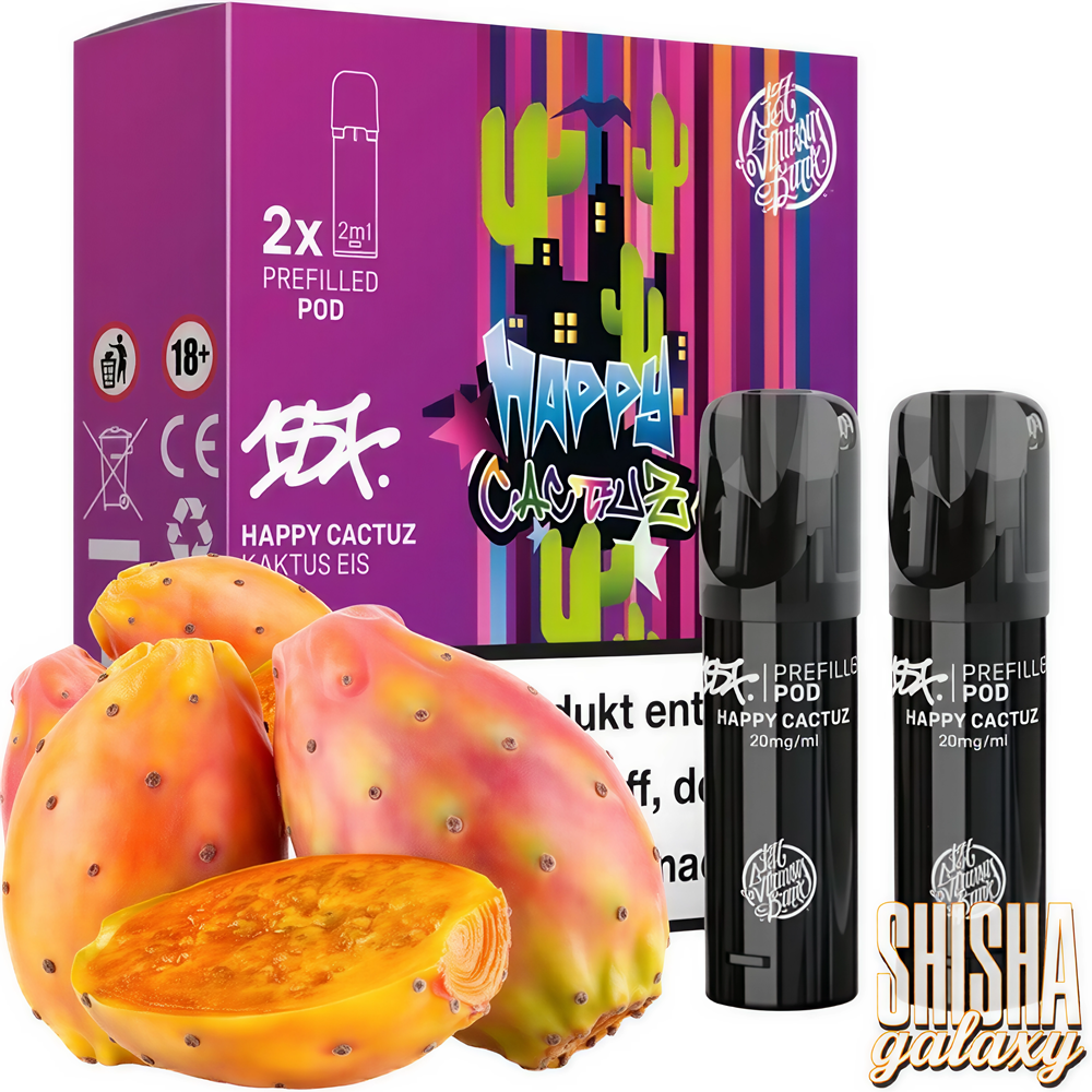187 Pods - Happy Cactuz - Liquid Pod - Nikotin 20mg - 2er Pack