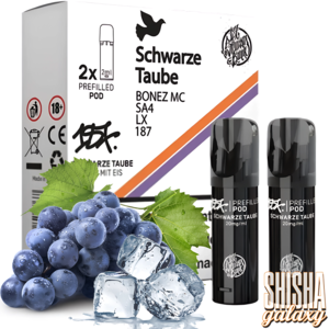 187 Strassenbande Schwarze Taube - Liquid Pod - Nikotin 20 mg