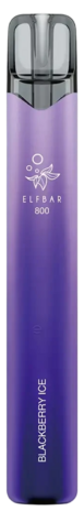 Elfbar Elfbar 800 - Blackberry Ice - 800 Züge / Nikotinfrei - Einweg E-Zigarette