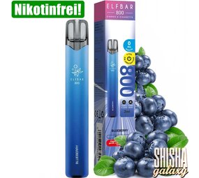 Elfbar Blueberry - 800 Züge / Nikotinfrei Elfbar Blueberry - 800 Züge / Nikotinfrei