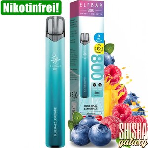 Elfbar Blue Razz Lemonade - 800 Züge / Nikotinfrei Elfbar Blue Razz Lemonade - 800 Züge / Nikotinfrei