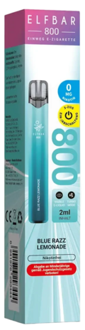 Elfbar Elfbar 800 - Blue Razz Lemonade - 800 Züge / Nikotinfrei - Einweg E-Zigarette