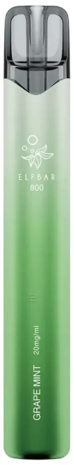 Elfbar Elfbar 800 - Grape Mint - 800 Züge / Nikotinfrei - Einweg E-Zigarette