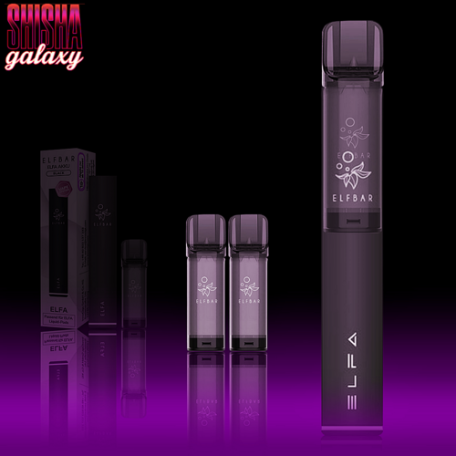 Elf Bar Elf Bar - ELFA - Dragon Fruit Blackberry - Prefilled Liquid Pod - 2 ml - Nikotin 20 mg - 2er Pack Elf Bar Elf Bar - ELFA - Dragon Fruit Blackberry - Prefilled Liquid Pod - 2 ml - Nikotin 20 mg - 2er Pack