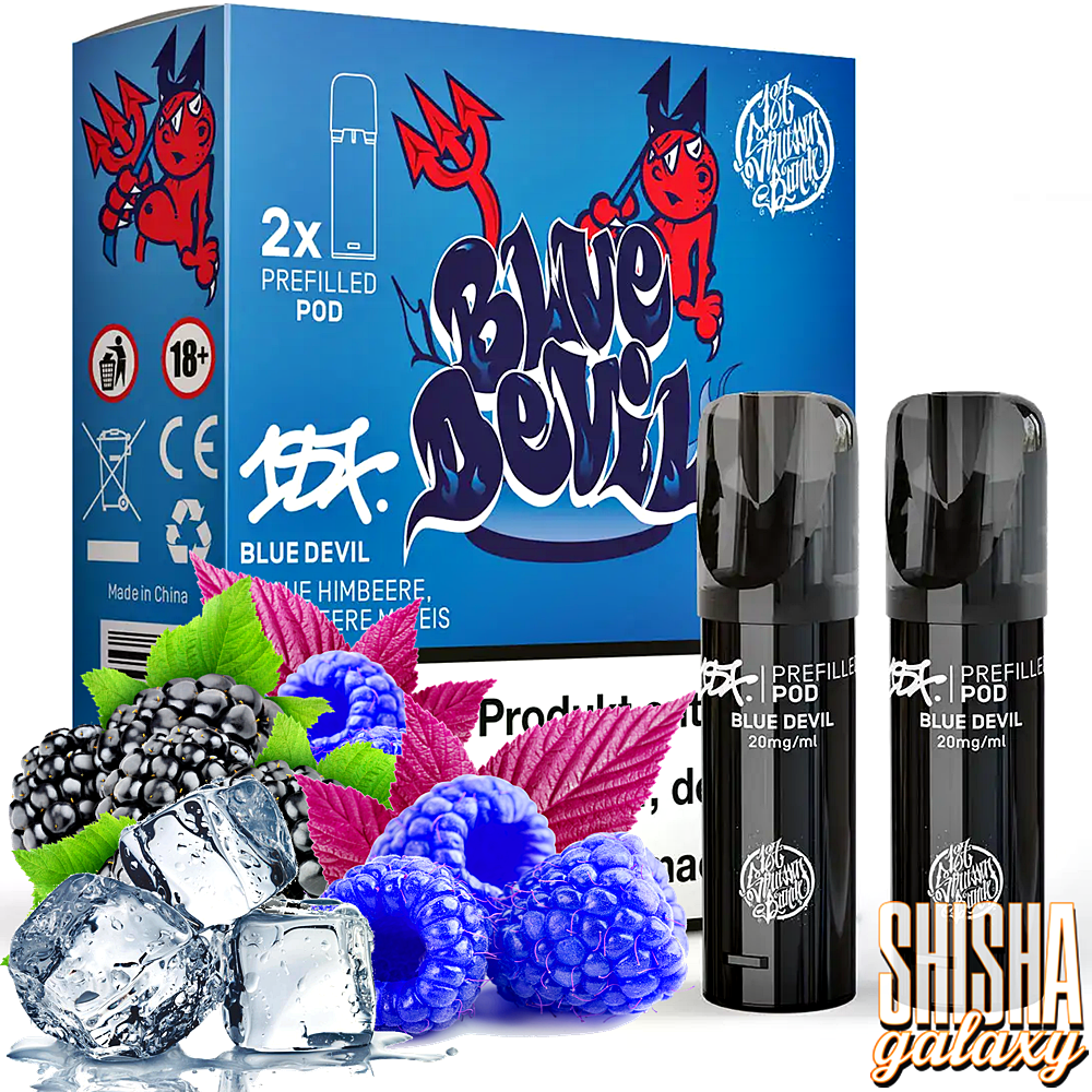 187 Strassenbande 187 Strassenbande - Blue Devil - Liquid Pod - 2 ml / Nikotin 20 mg - 2er Pack (4ml) 187 Strassenbande 187 Strassenbande - Blue Devil - Liquid Pod - 2 ml / Nikotin 20 mg - 2er Pack (4ml)