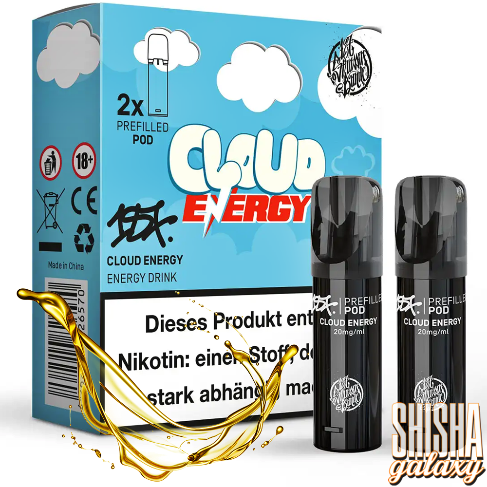 187 Strassenbande 187 Strassenbande - Cloud Energy - Liquid Pod - 2 ml / Nikotin 20 mg - 2er Pack (4ml)
