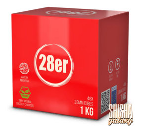 Venookah 27er Venookah - 1 kg - 28er Cubes - Naturkohle Venookah 27er Venookah - 1 kg - 28er Cubes - Naturkohle
