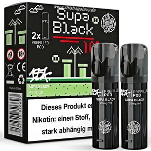 187 Strassenbande Supa Black - Liquid Pod - Nikotin 20 mg