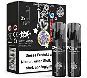 187 Strassenbande I Love Hamburg - Liquid Pod - Nikotin 20 mg 187 Strassenbande I Love Hamburg - Liquid Pod - Nikotin 20 mg