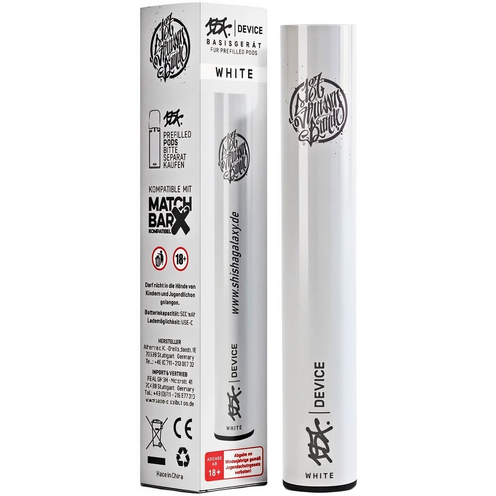 187 Strassenbande 187 Strassenbande - Pod Kit - Akku 500 mAh - White - E-Zigarette 187 Strassenbande 187 Strassenbande - Pod Kit - Akku 500 mAh - White - E-Zigarette
