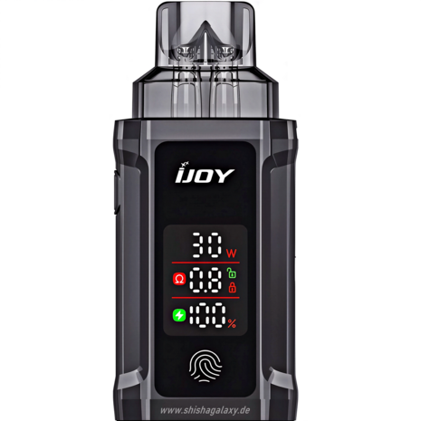 IJoy IJOY Captain 30 - Pod Kit - Akku 1050 mAh - 4,5 ml - Black - E-Zigaretten-Set inkl. 2x Leer-Pods IJoy IJOY Captain 30 - Pod Kit - Akku 1050 mAh - 4,5 ml - Black - E-Zigaretten-Set inkl. 2x Leer-Pods