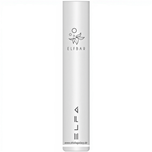 Elf Bar Elfbar - ELFA - Pod Kit - Akku 500 mAh - White - E-Zigarette Elf Bar Elfbar - ELFA - Pod Kit - Akku 500 mAh - White - E-Zigarette