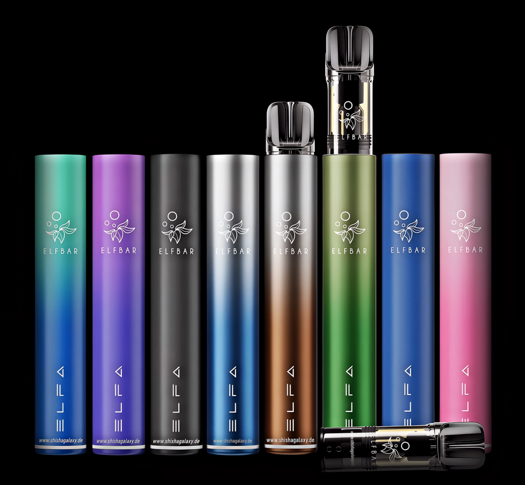 Elfbar Elfbar - ELFA - Pod Kit - Akku 500 mAh - Black - E-Zigarette