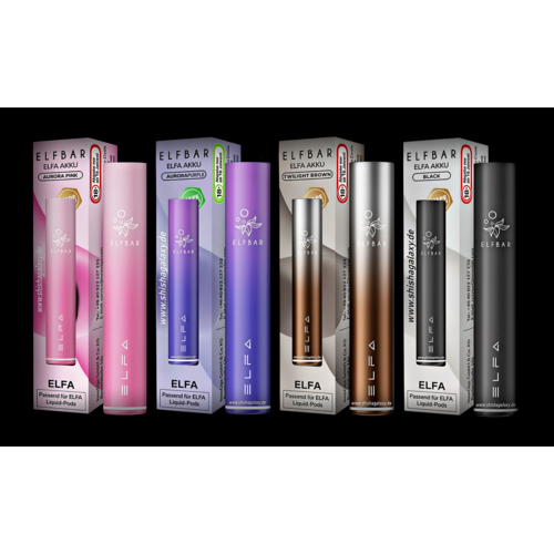 Elf Bar Elfbar - ELFA - Pod Kit - Akku 500 mAh - White - E-Zigarette Elf Bar Elfbar - ELFA - Pod Kit - Akku 500 mAh - White - E-Zigarette