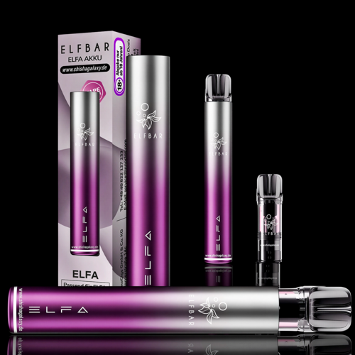 Elf Bar Elfbar - ELFA - Pod Kit - Akku 500 mAh - White - E-Zigarette Elf Bar Elfbar - ELFA - Pod Kit - Akku 500 mAh - White - E-Zigarette