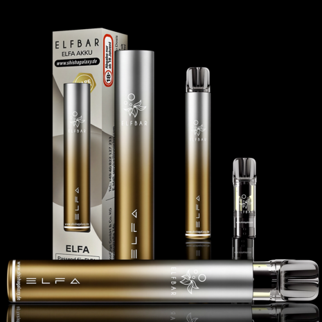 Elfbar Elfbar - ELFA - Pod Kit - Akku 500 mAh - Aurora Green - E-Zigarette Elfbar Elfbar - ELFA - Pod Kit - Akku 500 mAh - Aurora Green - E-Zigarette