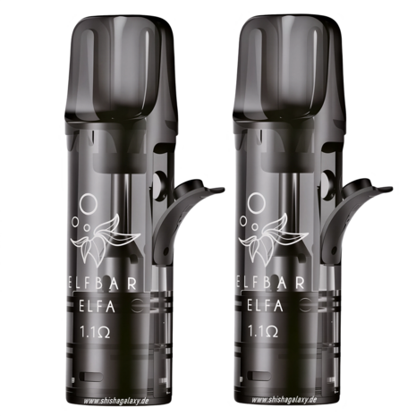 Elfbar Elfbar - ELFA & Tappo - Liquid Leer-Pods - 2er Pack - 1,1 Ohm