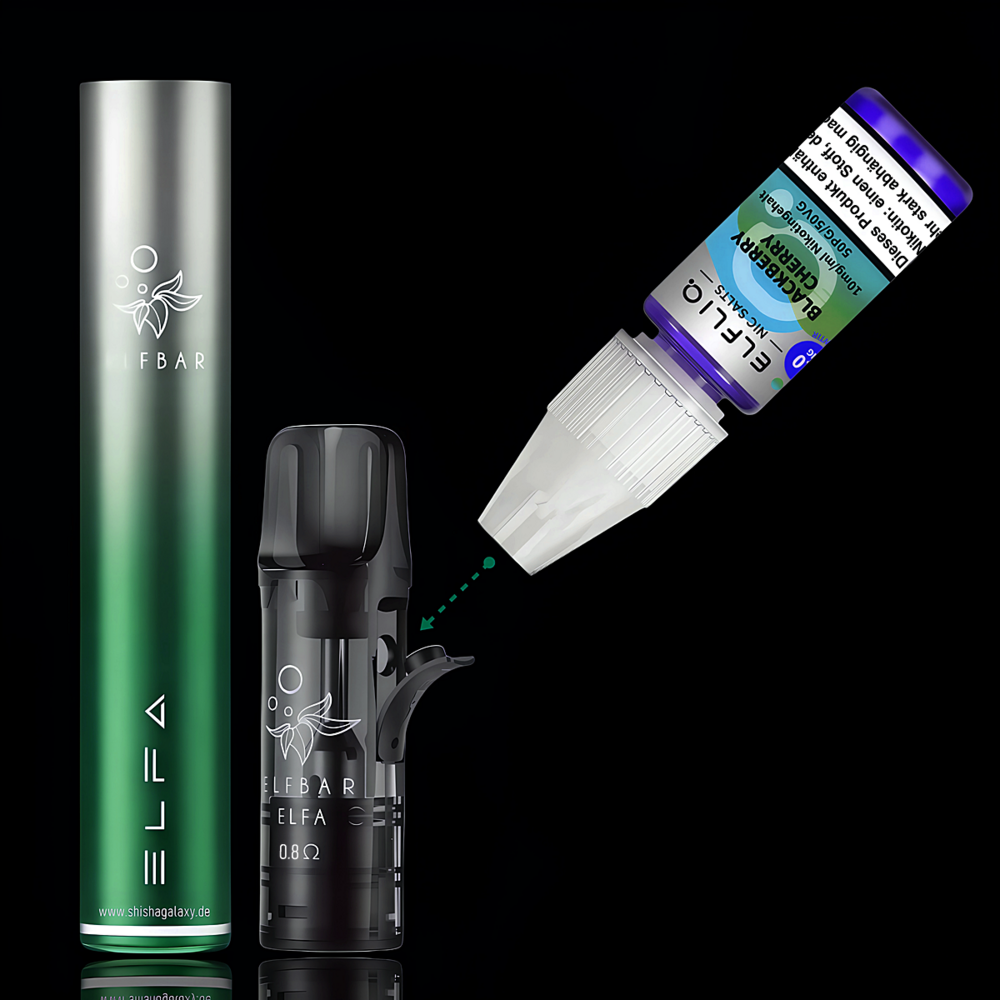 Elfbar Elfbar - ELFA & Tappo - Liquid Leer-Pods - 2er Pack - 0,8 Ohm Elfbar Elfbar - ELFA & Tappo - Liquid Leer-Pods - 2er Pack - 0,8 Ohm